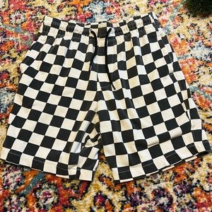 Men’s checkered shorts size s